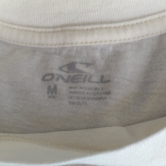 O'Neill Cream Long Sleeve Tee Classic Comfort - Picture 3 of 4